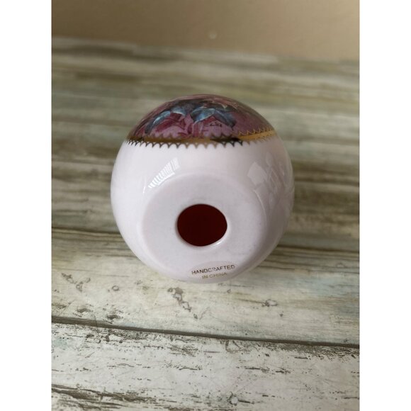 Lena Liu Danbury Mint Butterfly Garden Porcelain Egg Lot of 3 w/Stands 1990s - Picture 11 of 16